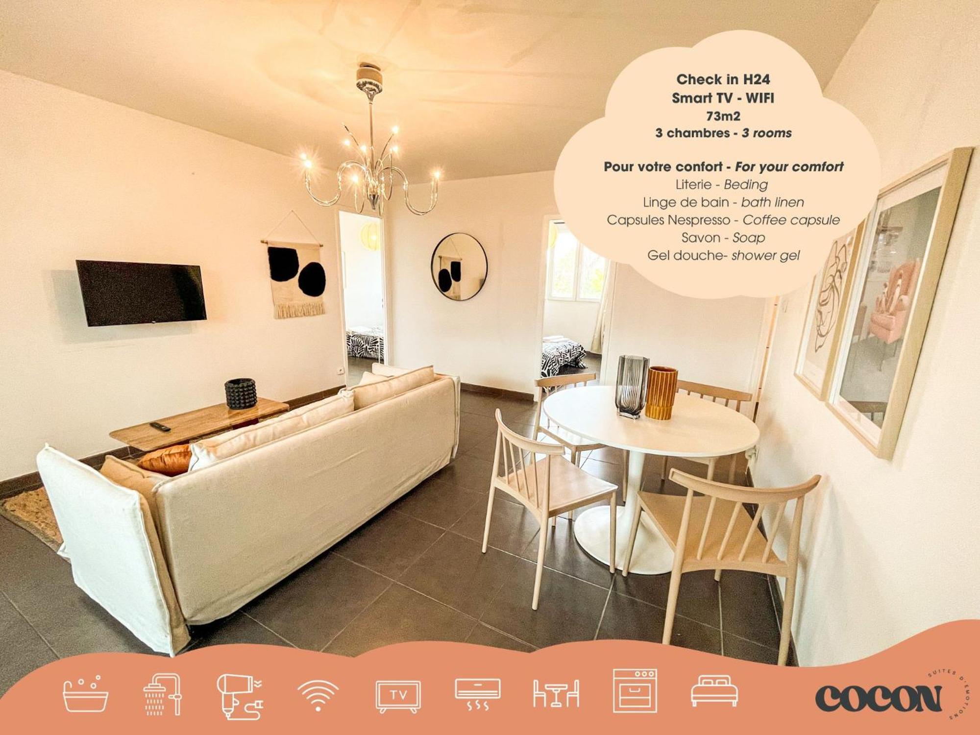 Suite Fanette Venissieux Bagian luar foto